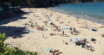 Maison pour 10 personnes -vue mer, plage à 600m, idéale en famille ou entre amis