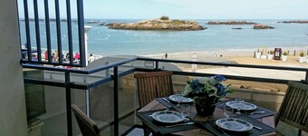Bel Appartement*** 4 pers sur la plage  Superbe vue sur mer