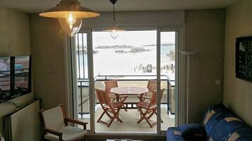 Blick von der Unterkunft