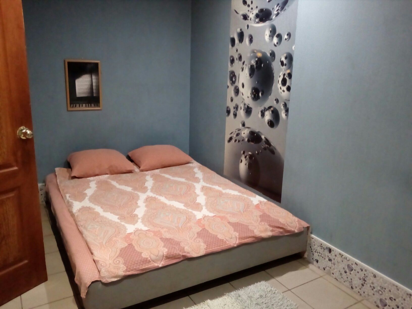 Kahden hengen standard-huone | Silitysrauta/-lauta, ilmainen Wi-Fi, vuodevaatteet