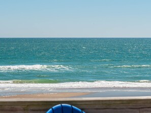 On the beach