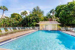 Una piscina climatizada