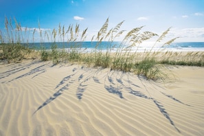 Accommodatie ligt op het strand