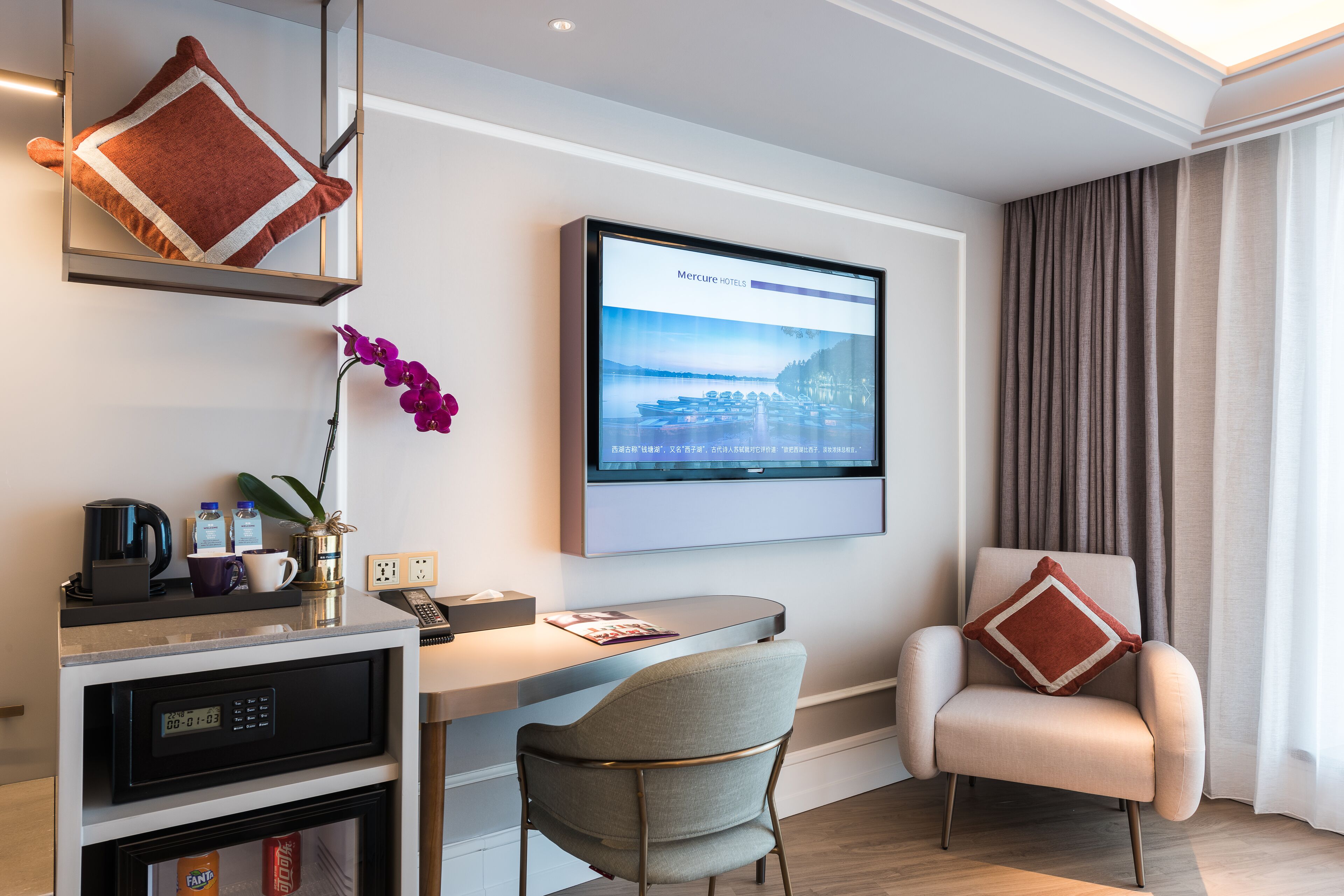 shower, rainfall showerhead, hair dryer, slippers