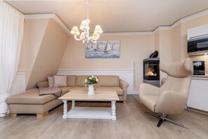 Televisor de pantalla plana, llar de foc i terres tèrmics 