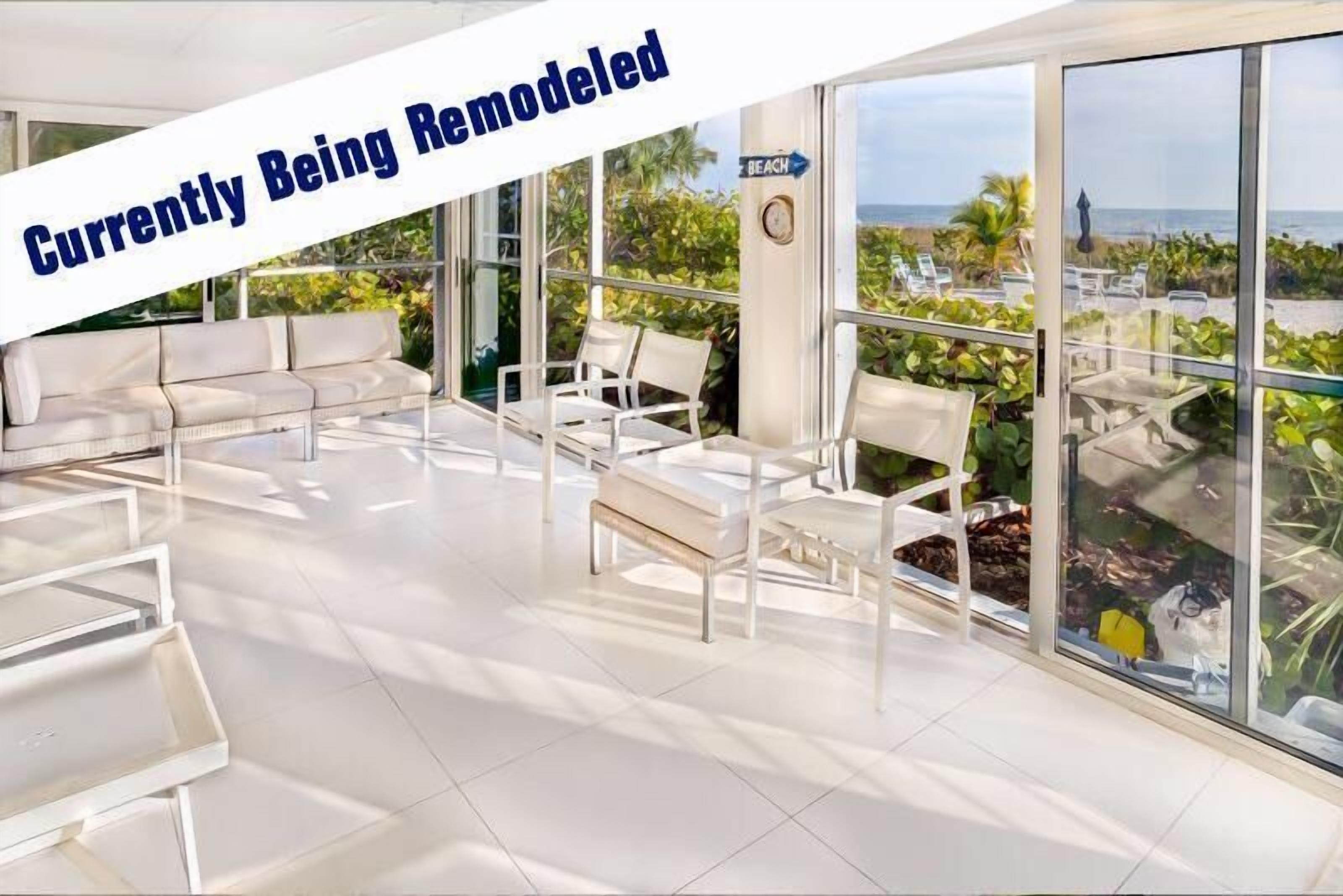 Gulf Front Condo! Modern Updated Two Bedroom on the Sand !