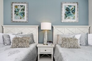 4 bedrooms, desk, iron/ironing board, WiFi