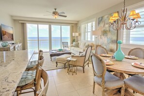 TV, DVD player, books