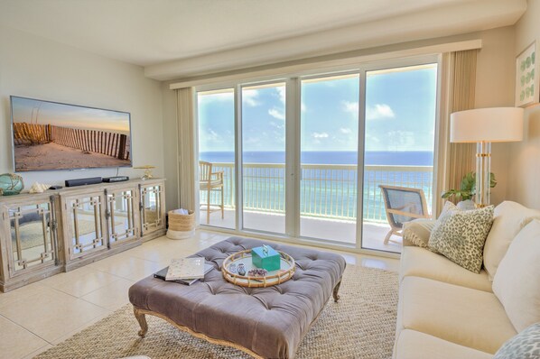 TV, DVD player, books