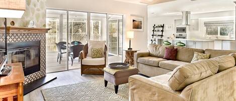 Téléviseur, foyer, chaßne audio