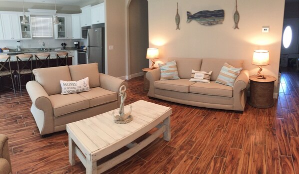 Smart TV, DVD player, books