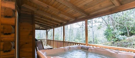 Baignoire à remous extérieure