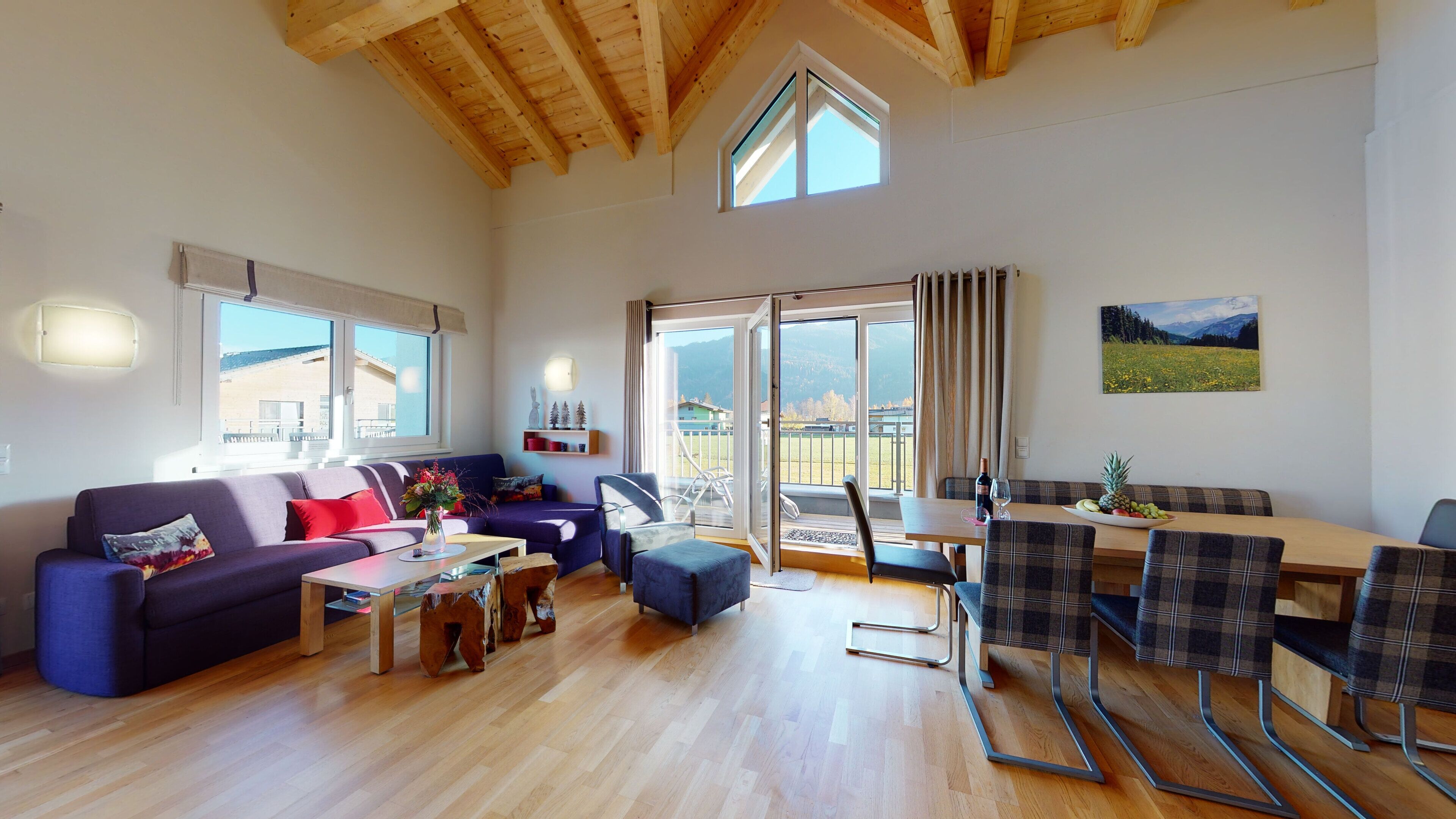 Family Chalet, 3 Bedrooms | Living area