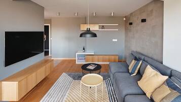 Apartment Jasmin | Stue | Fladskærms-tv