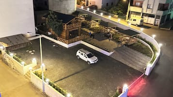 Free self parking, free valet parking