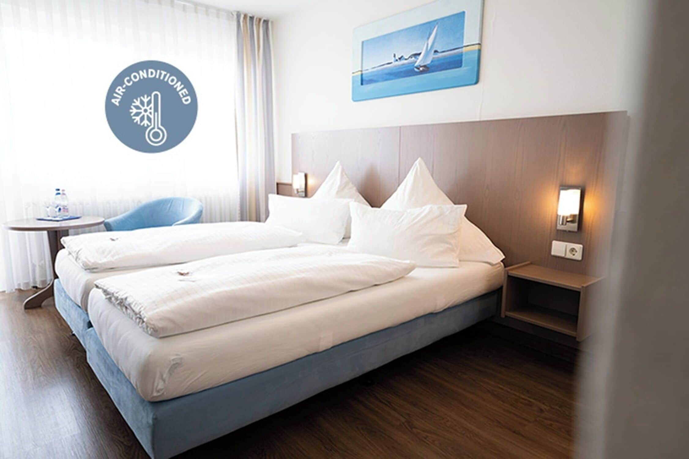 In-room safe, desk, blackout curtains, soundproofing