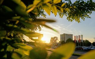 Fachada de la propiedad