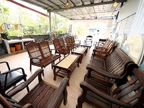 Lobby sitting area - Love in Dananao (Suao)