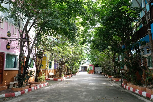 Fassade der Unterkunft