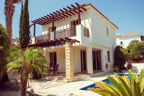 Villa from the garden