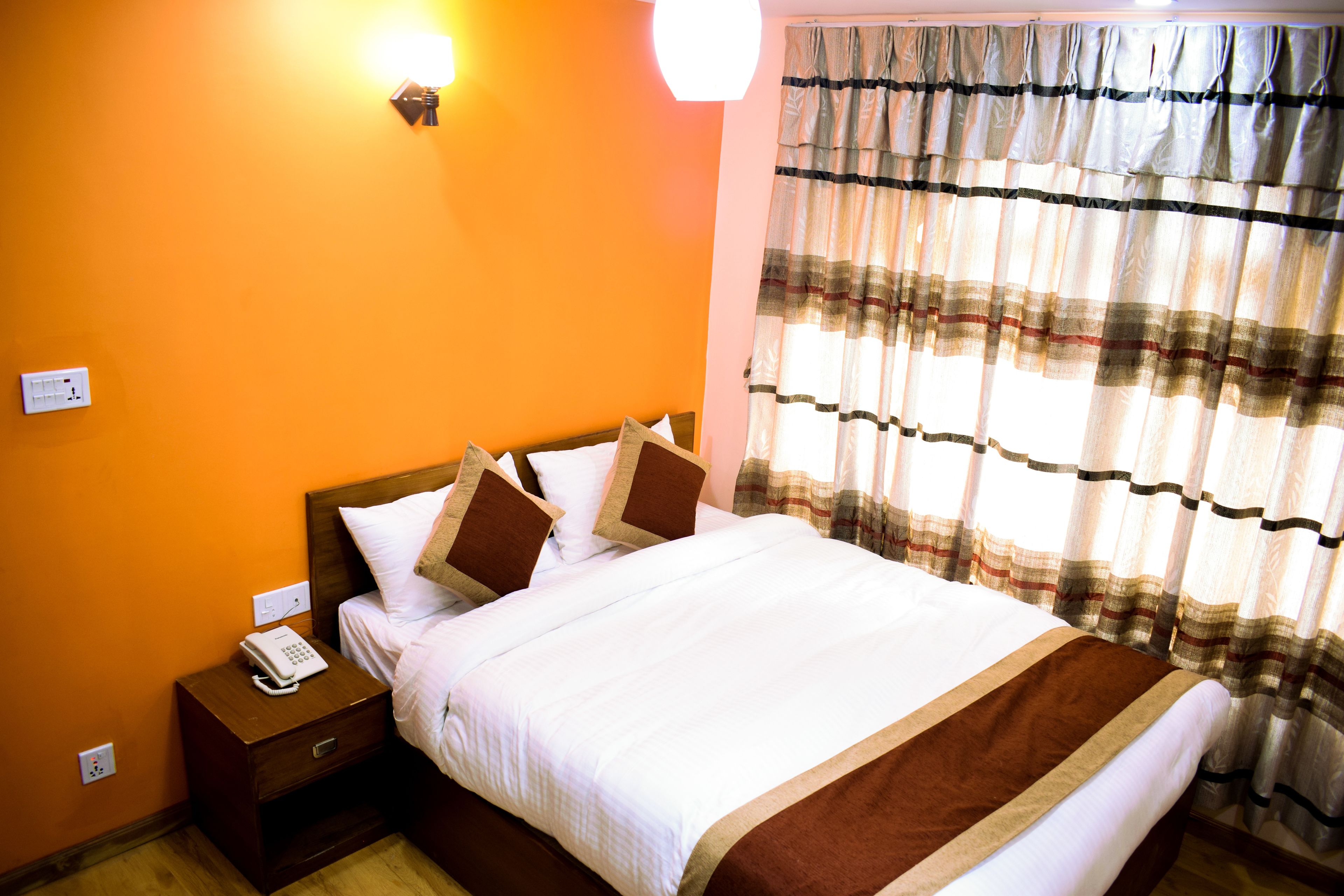 standard double or twin room | rock climbing wall – indoor