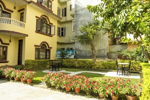 Majoituspaikan julkisivu