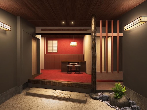 Interior entrance - Ito Ryokan (Tokyo)
