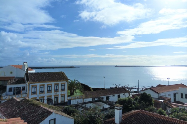 Blick von der Unterkunft