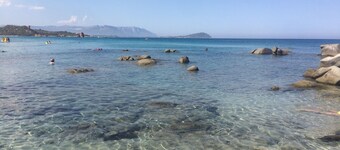 20 metros del maravilloso mar de Ogliastra