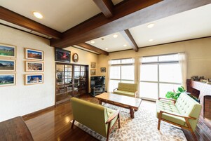 Zona de estar del vestíbulo