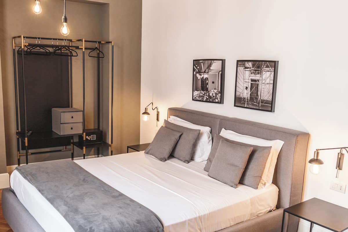 Sängtillbehör av högsta kvalitet och minibar