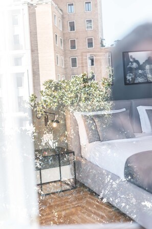 Junior-suite - balkon - byudsigt | Balkon