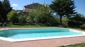 Seasonal outdoor pool