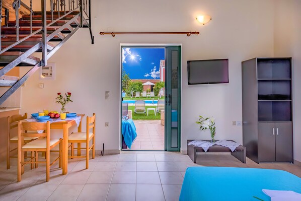 View from room - Athousakis Village (Chania)