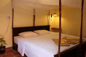 Double Room | Desk, free WiFi - Gite Nam Hien Mekong (Cho Lach)