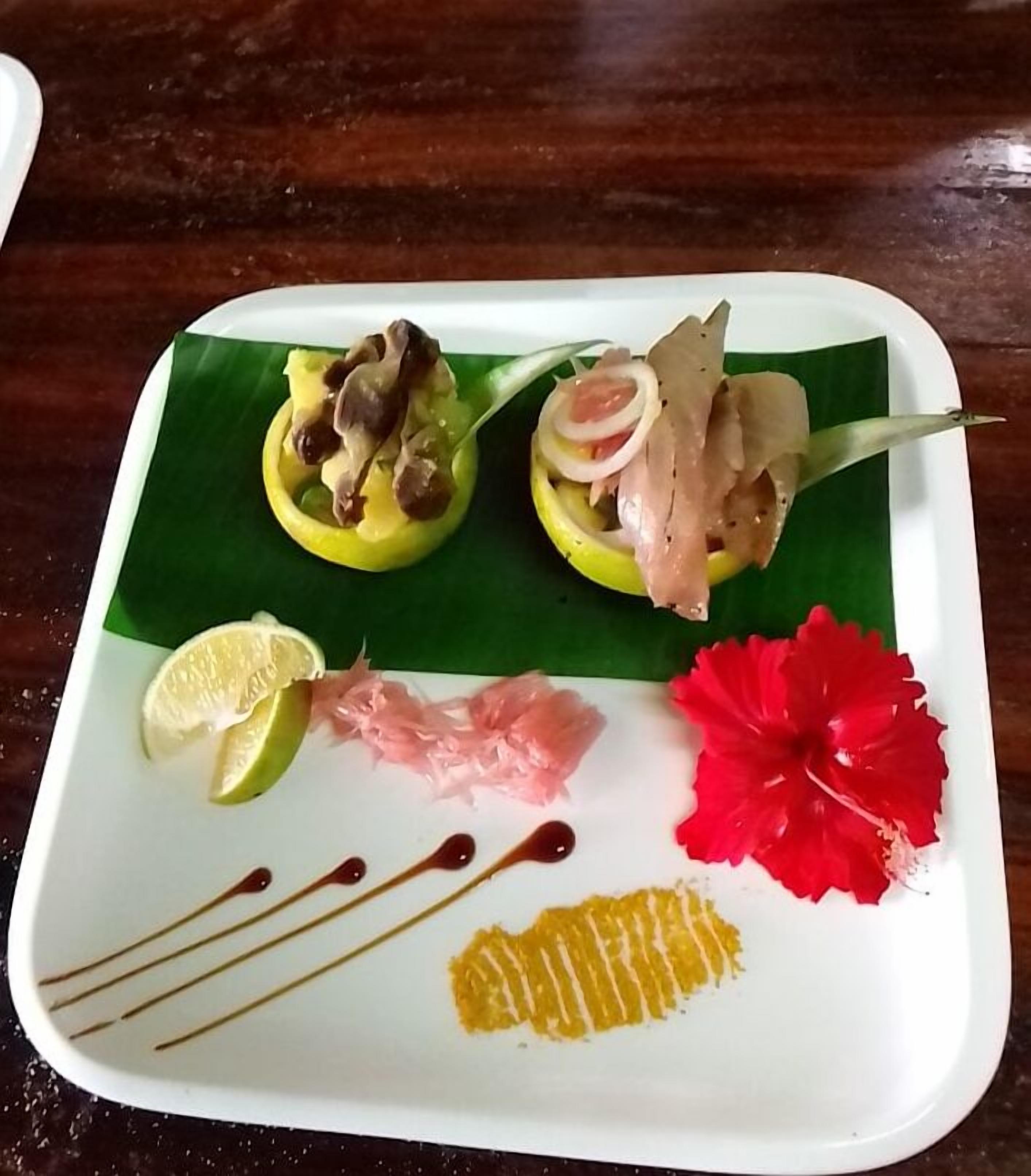 breakfast, lunch, dinner served; international cuisine