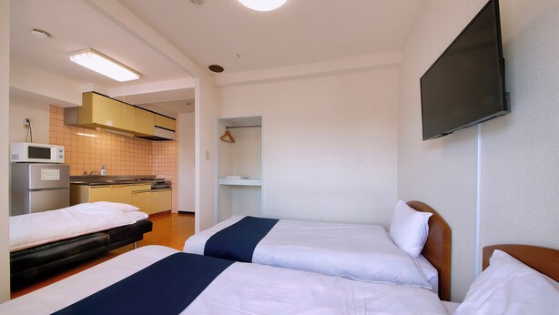 ห้องเบสิกทริปเปิล, ปลอดบุหรี่ | โต๊ะทำงาน, พื้นที่ทำงานแบบใช้แล็ปท็อป, Wi-Fi ฟรี, ผ้าปูที่นอน