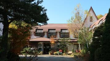 Fassade der Unterkunft