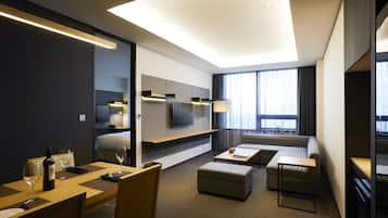 GLAD House | Living area | Flat-screen TV