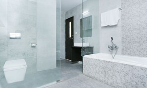 Bathroom - Treebo Sunrise,5 mins to Mahatma Gandhi Park (Chikkamagaluru)
