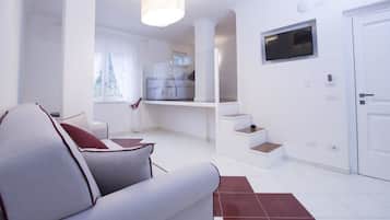 Family Room | 1 bilik tidur, peralatan tempat tidur premium, bar mini