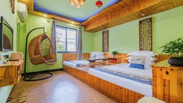 2 habitaciones, colchones con pillow-top y decoración personalizada