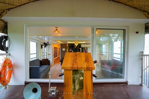 Voorkant van accommodatie