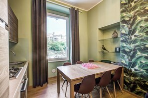 Apartment, 3 Bedrooms | Living area