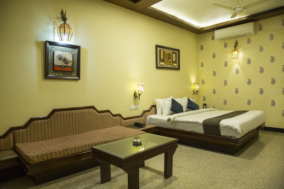 Traditional Double Room, 1 King Bed, Hill View | 1 bedroom, premium bedding, desk, rollaway beds