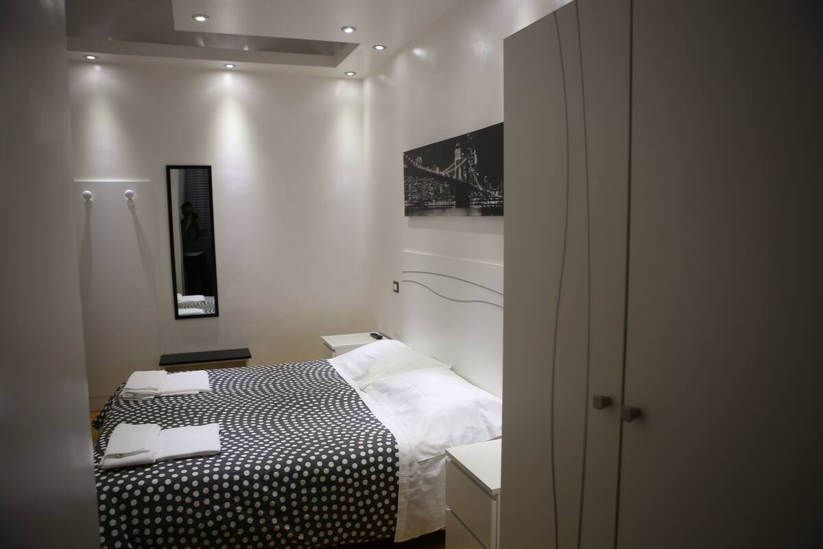 Premium bedding, desk, free WiFi, bed sheets
