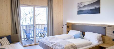 Chambre Double Deluxe, balcon, vue jardin