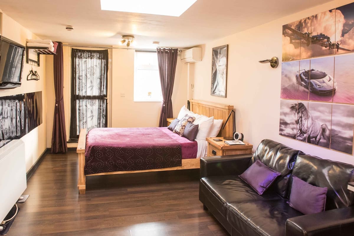 Studio, en-suite badkamer