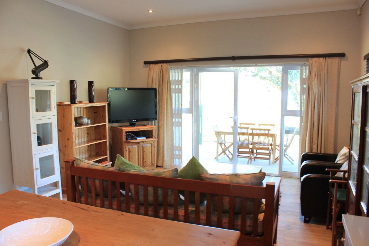 Exclusive Cottage, 3 Bedrooms | Living area | Flat-screen TV