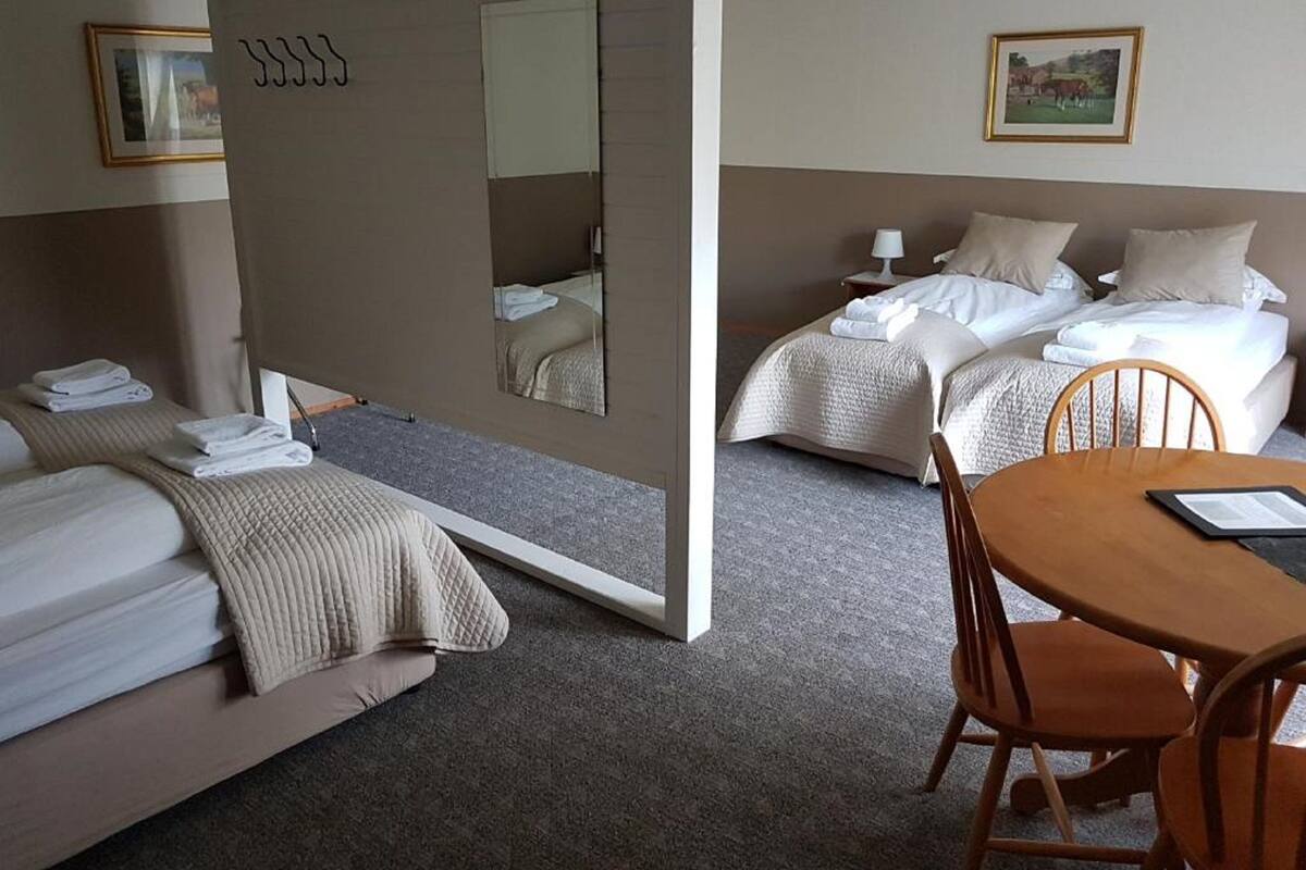 Quadruple Room, Private Bathroom | Premium bedding, desk, blackout drapes, iron/ironing board (on request)